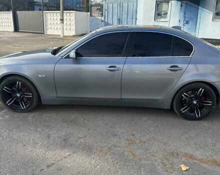 Серый БМВ 5 Серия, объемом двигателя 2.99 л и пробегом 210 тыс. км за 8300 $, фото 1 на Automoto.ua