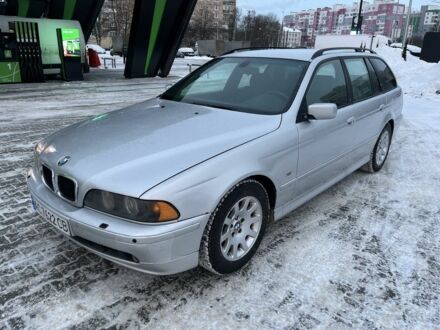 Серый БМВ 5 Серия, объемом двигателя 2.5 л и пробегом 260 тыс. км за 3700 $, фото 1 на Automoto.ua