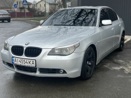 Серый БМВ 5 Серия, объемом двигателя 3 л и пробегом 400 тыс. км за 7500 $, фото 1 на Automoto.ua