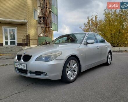 Серый БМВ 5 Серия, объемом двигателя 2.5 л и пробегом 184 тыс. км за 12000 $, фото 1 на Automoto.ua