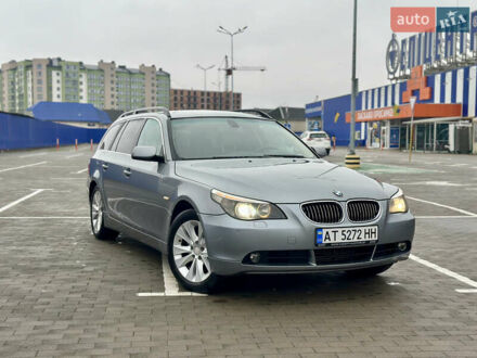 Серый БМВ 5 Серия, объемом двигателя 2.5 л и пробегом 336 тыс. км за 6999 $, фото 1 на Automoto.ua