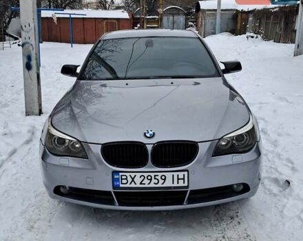 Серый БМВ 5 Серия, объемом двигателя 2.98 л и пробегом 282 тыс. км за 6900 $, фото 1 на Automoto.ua