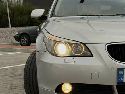 Серый БМВ 5 Серия, объемом двигателя 2 л и пробегом 111 тыс. км за 8700 $, фото 1 на Automoto.ua