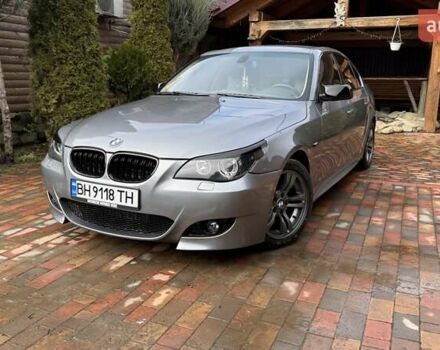 Серый БМВ 5 Серия, объемом двигателя 3 л и пробегом 357 тыс. км за 11300 $, фото 1 на Automoto.ua