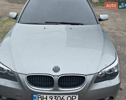 Серый БМВ 5 Серия, объемом двигателя 3 л и пробегом 400 тыс. км за 7500 $, фото 1 на Automoto.ua