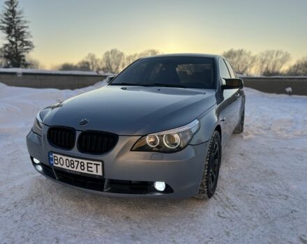 Серый БМВ 5 Серия, объемом двигателя 3 л и пробегом 435 тыс. км за 9250 $, фото 1 на Automoto.ua
