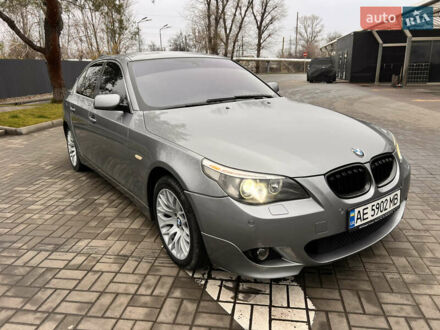 Серый БМВ 5 Серия, объемом двигателя 3 л и пробегом 245 тыс. км за 8400 $, фото 1 на Automoto.ua