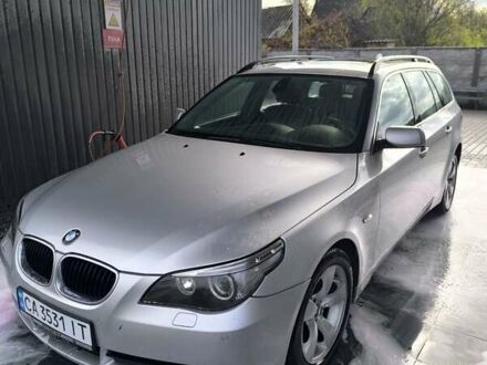 Серый БМВ 5 Серия, объемом двигателя 3 л и пробегом 295 тыс. км за 7800 $, фото 1 на Automoto.ua