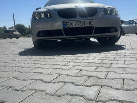 БМВ 5 Серія 2004 у Хмельницькому на Automoto.ua Сірий БМВ 5 Серія, об'ємом двигуна 2.99 л та пробігом 350 тис. км за 8500 $, фото 1 на Automoto.ua