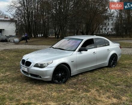 Серый БМВ 5 Серия, объемом двигателя 3 л и пробегом 263 тыс. км за 7300 $, фото 1 на Automoto.ua