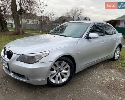 Серый БМВ 5 Серия, объемом двигателя 3 л и пробегом 450 тыс. км за 6000 $, фото 1 на Automoto.ua