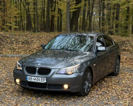 Серый БМВ 5 Серия, объемом двигателя 2.5 л и пробегом 336 тыс. км за 7500 $, фото 1 на Automoto.ua