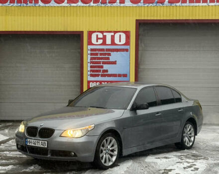 Серый БМВ 5 Серия, объемом двигателя 2.99 л и пробегом 365 тыс. км за 8500 $, фото 1 на Automoto.ua