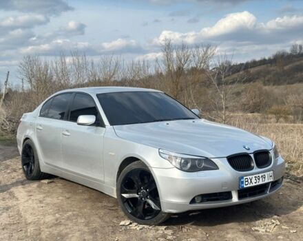 Серый БМВ 5 Серия, объемом двигателя 3 л и пробегом 356 тыс. км за 7700 $, фото 1 на Automoto.ua