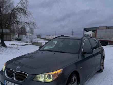 Серый БМВ 5 Серия, объемом двигателя 2.5 л и пробегом 330 тыс. км за 3100 $, фото 1 на Automoto.ua