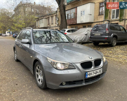 Серый БМВ 5 Серия, объемом двигателя 3 л и пробегом 344 тыс. км за 6999 $, фото 1 на Automoto.ua