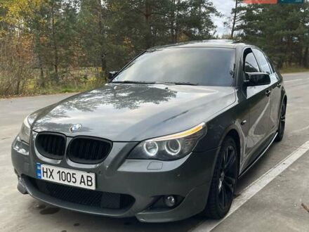 Серый БМВ 5 Серия, объемом двигателя 3 л и пробегом 380 тыс. км за 10300 $, фото 1 на Automoto.ua