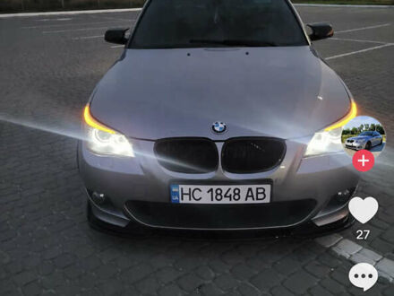 Серый БМВ 5 Серия, объемом двигателя 2.5 л и пробегом 298 тыс. км за 12000 $, фото 1 на Automoto.ua