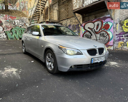Серый БМВ 5 Серия, объемом двигателя 2.5 л и пробегом 350 тыс. км за 6500 $, фото 1 на Automoto.ua