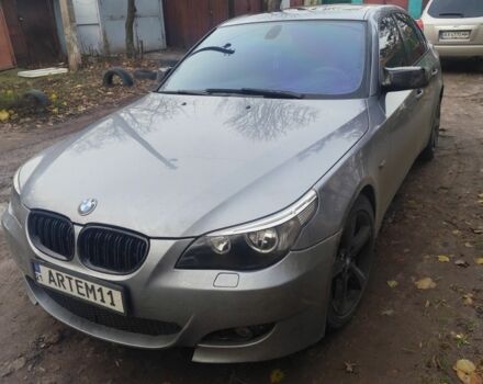 Серый БМВ 5 Серия, объемом двигателя 3 л и пробегом 387 тыс. км за 6400 $, фото 1 на Automoto.ua