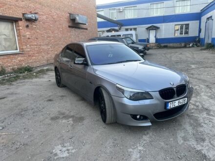 Серый БМВ 5 Серия, объемом двигателя 3 л и пробегом 360 тыс. км за 6000 $, фото 1 на Automoto.ua