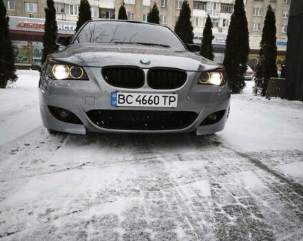 Серый БМВ 5 Серия, объемом двигателя 2.99 л и пробегом 384 тыс. км за 11900 $, фото 1 на Automoto.ua