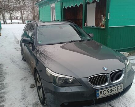 Серый БМВ 5 Серия, объемом двигателя 2.5 л и пробегом 350 тыс. км за 4200 $, фото 1 на Automoto.ua