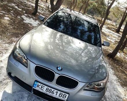 Серый БМВ 5 Серия, объемом двигателя 2.5 л и пробегом 267 тыс. км за 7700 $, фото 1 на Automoto.ua