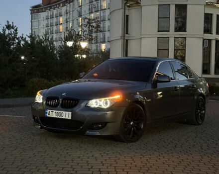 Серый БМВ 5 Серия, объемом двигателя 3 л и пробегом 425 тыс. км за 9200 $, фото 1 на Automoto.ua