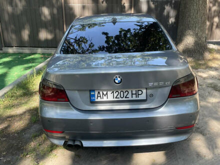 Серый БМВ 5 Серия, объемом двигателя 2.5 л и пробегом 372 тыс. км за 8300 $, фото 1 на Automoto.ua