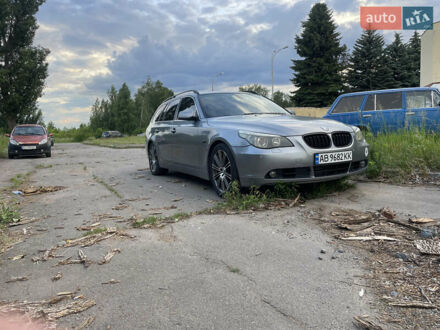 БМВ 5 Серія 2004 у Калиновке на Automoto.ua Сірий БМВ 5 Серія, об'ємом двигуна 2.5 л та пробігом 407 тис. км за 7100 $, фото 1 на Automoto.ua