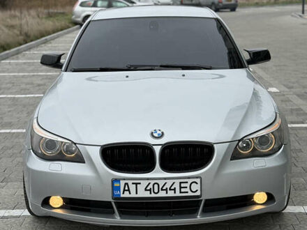 Серый БМВ 5 Серия, объемом двигателя 3 л и пробегом 330 тыс. км за 9400 $, фото 1 на Automoto.ua