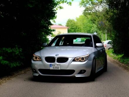 Серый БМВ 5 Серия, объемом двигателя 3 л и пробегом 294 тыс. км за 8300 $, фото 1 на Automoto.ua