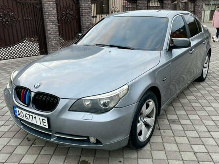 БМВ 5 Серія 2005 у Мукачеве на Automoto.ua Сірий БМВ 5 Серія, об'ємом двигуна 2 л та пробігом 345 тис. км за 7200 $, фото 1 на Automoto.ua