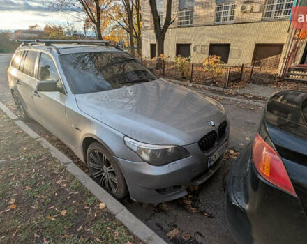 Серый БМВ 5 Серия, объемом двигателя 2.99 л и пробегом 428 тыс. км за 9800 $, фото 1 на Automoto.ua