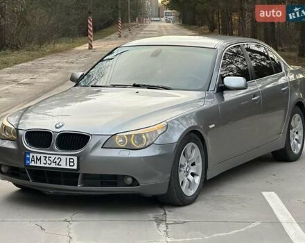 Серый БМВ 5 Серия, объемом двигателя 2.99 л и пробегом 370 тыс. км за 8750 $, фото 1 на Automoto.ua