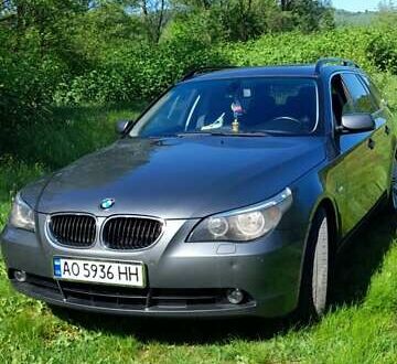 БМВ 5 Серія 2005 у Сваляве на Automoto.ua Сірий БМВ 5 Серія, об'ємом двигуна 2.5 л та пробігом 295 тис. км за 6000 $, фото 1 на Automoto.ua