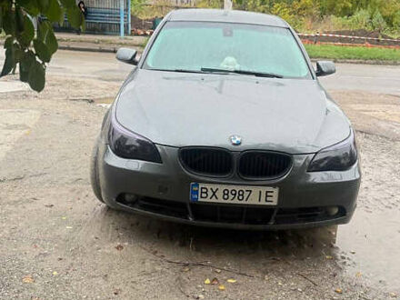 Серый БМВ 5 Серия, объемом двигателя 2.5 л и пробегом 350 тыс. км за 8300 $, фото 1 на Automoto.ua