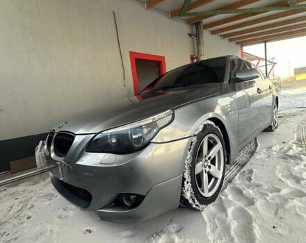 Серый БМВ 5 Серия, объемом двигателя 2.5 л и пробегом 370 тыс. км за 8300 $, фото 1 на Automoto.ua
