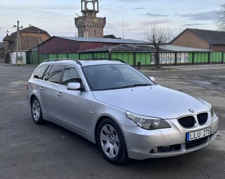 Серый БМВ 5 Серия, объемом двигателя 2.5 л и пробегом 337 тыс. км за 3700 $, фото 1 на Automoto.ua