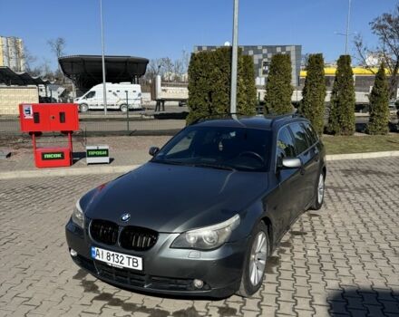 Серый БМВ 5 Серия, объемом двигателя 2.5 л и пробегом 400 тыс. км за 4500 $, фото 1 на Automoto.ua