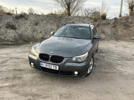 Серый БМВ 5 Серия, объемом двигателя 2.5 л и пробегом 430 тыс. км за 3600 $, фото 1 на Automoto.ua