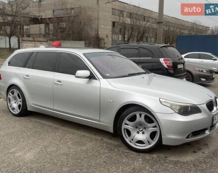 Серый БМВ 5 Серия, объемом двигателя 2.5 л и пробегом 443 тыс. км за 8200 $, фото 1 на Automoto.ua