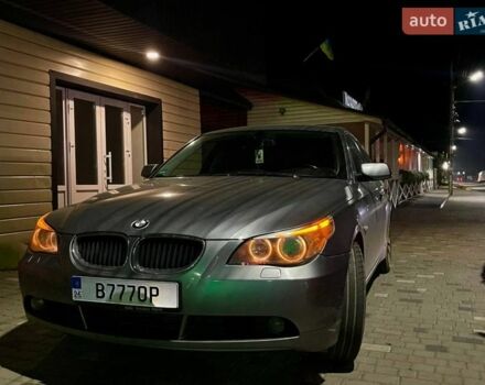 Серый БМВ 5 Серия, объемом двигателя 2.5 л и пробегом 280 тыс. км за 8900 $, фото 1 на Automoto.ua