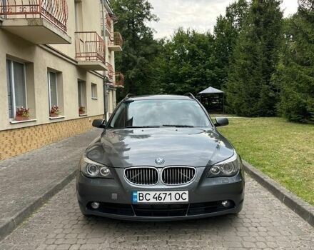 Серый БМВ 5 Серия, объемом двигателя 2.5 л и пробегом 391 тыс. км за 7800 $, фото 1 на Automoto.ua