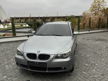 Серый БМВ 5 Серия, объемом двигателя 3 л и пробегом 360 тыс. км за 4500 $, фото 1 на Automoto.ua