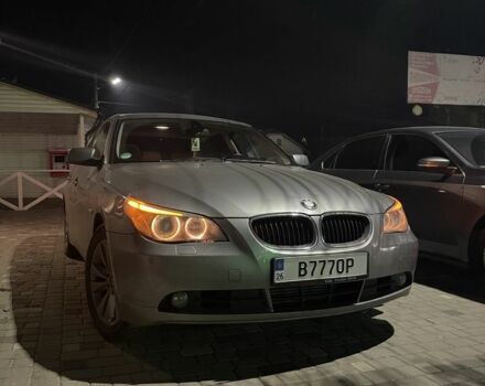 Серый БМВ 5 Серия, объемом двигателя 2.5 л и пробегом 381 тыс. км за 9100 $, фото 1 на Automoto.ua