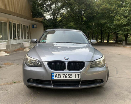 Серый БМВ 5 Серия, объемом двигателя 2 л и пробегом 285 тыс. км за 7300 $, фото 1 на Automoto.ua