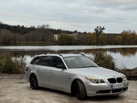 Серый БМВ 5 Серия, объемом двигателя 2.5 л и пробегом 400 тыс. км за 7300 $, фото 1 на Automoto.ua