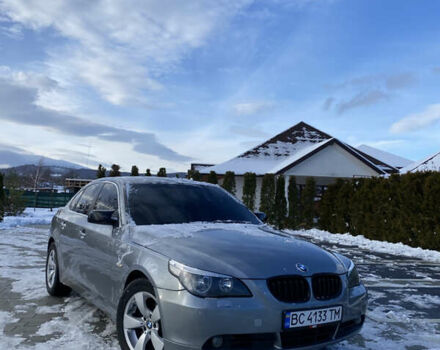 Серый БМВ 5 Серия, объемом двигателя 3 л и пробегом 388 тыс. км за 7500 $, фото 1 на Automoto.ua